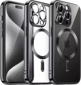  Case for Apple iPhone 16 / 16 Pro / 16 Pro Max – Magnetic Shockproof Soft TPU Cover