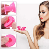  41‑piece silicone bell curler set with wig net