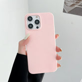 Case for Iphone 11 12 13 14 15 16 Pro Max XS XR Colour Shockproof Silicone Cover