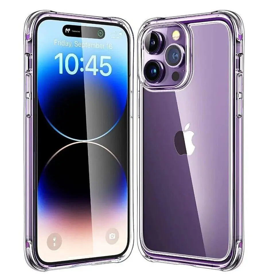 Case for Iphone 11 12 13 14 15 16 Pro Max XS XR Colour Shockproof Silicone Cover