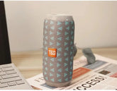 Waterproof Portable Bluetooth Speaker – Wireless Subwoofer with AUX, FM, and Music Center Features