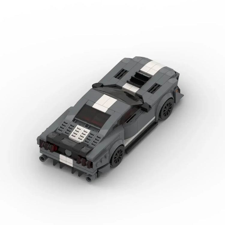 MOC Shelby GT500 476‑Piece Speed Champion Racer Building Block Set
