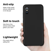 Case for Iphone 11 12 13 14 15 16 Pro Max XS XR Colour Shockproof Silicone Cover