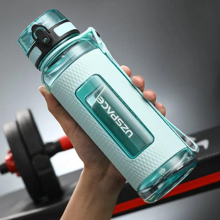 💧 2L Large Capacity Sports Water Bottle with Straw – Time Marker, Leak-Proof, Portable Hydration Jug