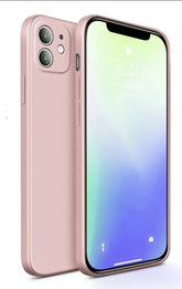 Shockproof Silicone Case for iPhone 16 / 15 / 14 Pro Max / Plus / 13 / 12 / 11 / XR / 8 / 7 – Soft Protective Back Cover