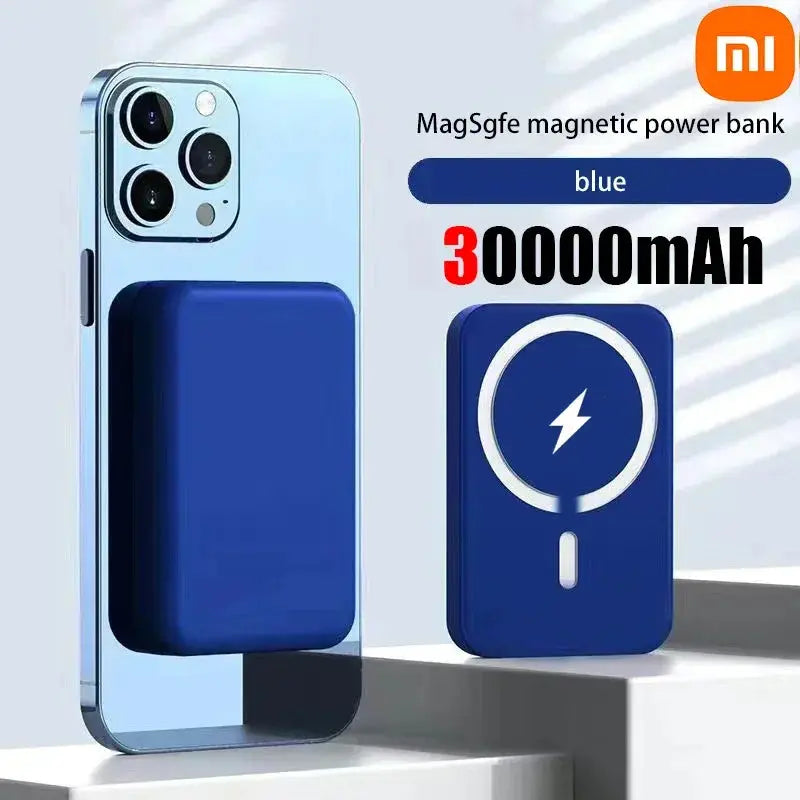 Xiaomi Magnetic Wireless Power Bank – Portable Fast Charging Battery Pack for iPhone, Samsung, Huawei