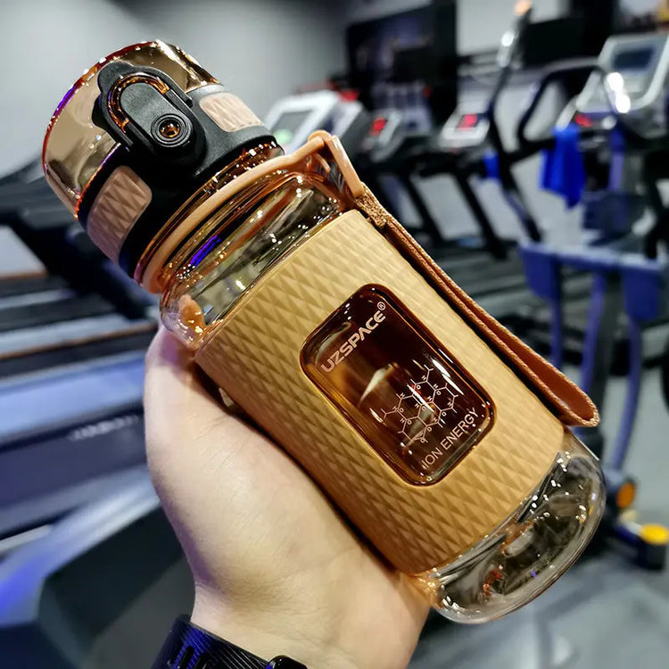 💧 2L Large Capacity Sports Water Bottle with Straw – Time Marker, Leak-Proof, Portable Hydration Jug