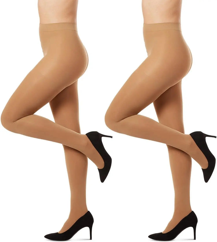 2 Pack Perfectly Opaque Tights