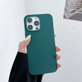 Case for Iphone 11 12 13 14 15 16 Pro Max XS XR Colour Shockproof Silicone Cover