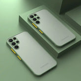 Armor Hard Phone Case for Samsung S25 / S24 / S23 / S22 Ultra / A14 / A34 / A54 – Rugged Shockproof Back Cover